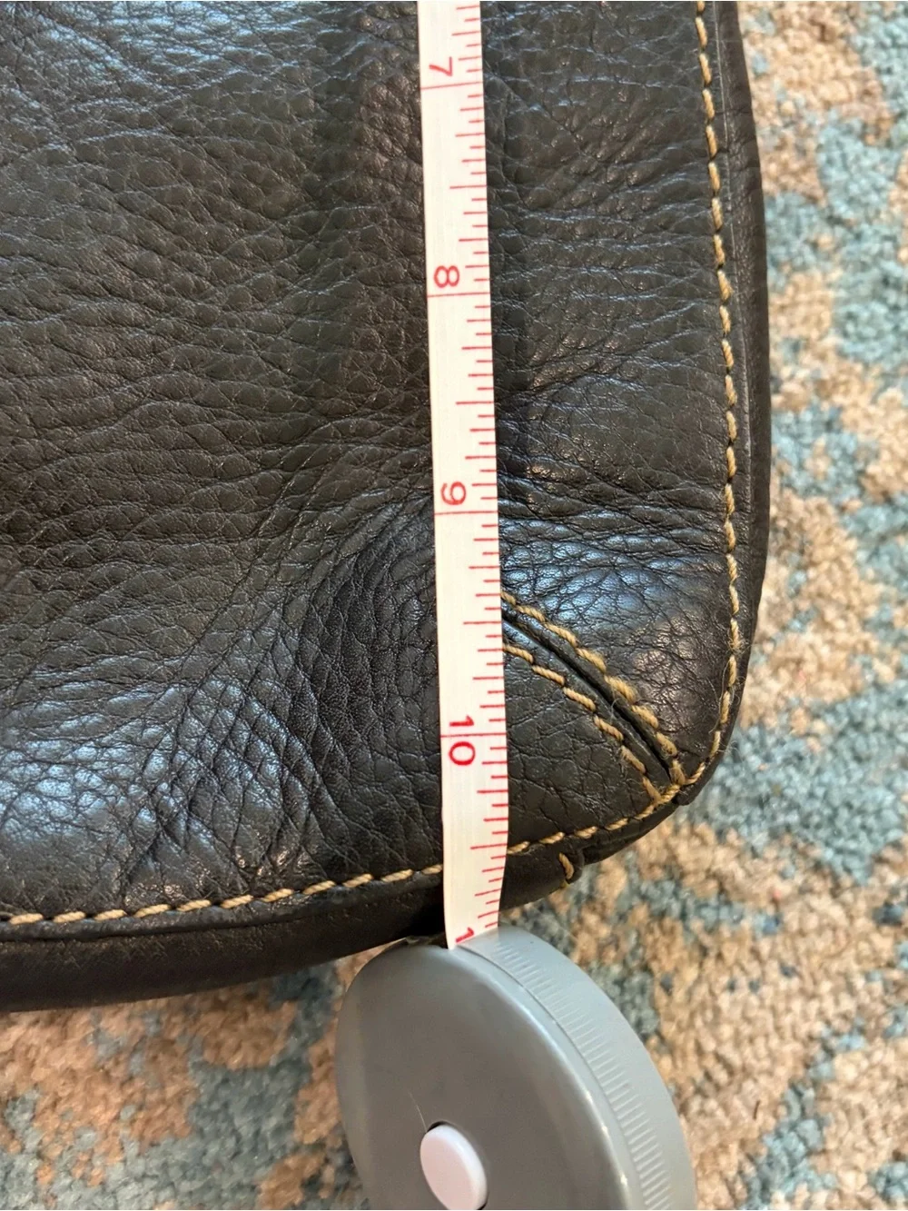 Fossil Black Leather Handbag
